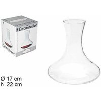 Trade Shop - GLAS WEINKARAFFE BELÜFTER SOMMELIER WEINBAR RESTAURANT 17X22CM 054093 - von TRADE SHOP TRAESIO
