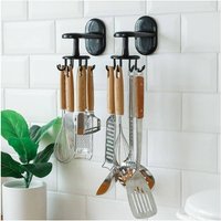 Trade Shop - Haken für Schöpflöffel, Messer und Küchenutensilien mit 8 Aufhängern - Trade Shop - Haken für Schöpflöffel, Messer und Küchenutensilien mit 8 Aufhängern - von TRADE SHOP TRAESIO