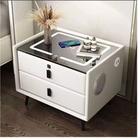 Trade Shop - Intelligenter Nachttisch mit USB-WLAN-Ladegerät Bluetooth-Multifunktions-LED-Lautsprecher - Trade Shop - Intelligenter Nachttisch mit USB-WLAN-Ladegerät Bluetooth-Multifunktions-LED-Lautsprecher - von TRADE SHOP TRAESIO