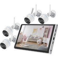 Trade Shop - KIT 4 TELECAMERE WIFI IP66 MIT NVR 10.1" TV-6125HE 8+4 - Trade Shop - KIT 4 TELECAMERE WIFI IP66 MIT NVR 10.1" TV-6125HE 8+4 - von TRADE SHOP TRAESIO