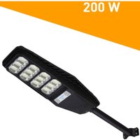 Trade Shop - LAMPIONE STRADALE LUCE ENERGIE SOLAR LED 200WATT SENSORE PIR STAFF TELECOMAND - von TRADE SHOP TRAESIO