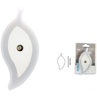 Trade Shop - LED BLATT FORM NACHTLICHT WEISSE LAMPE FÜR KORRIDOR ZIMMER DT2194 - von TRADE SHOP TRAESIO