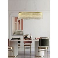 Trade Shop - LED DECKENHÄNGER KRONLEUCHTER ZEITGENÖSSISCHEN KRISTALL OVAL GOLD LP-29 - Trade Shop - LED DECKENHÄNGER KRONLEUCHTER ZEITGENÖSSISCHEN KRISTALL OVAL GOLD LP-29 - von TRADE SHOP TRAESIO