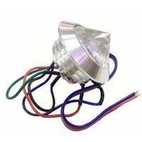 Trade Shop - LED DECKENLEUCHTE SPOTLIGHT DIAMANT KRISTALL EFFEKT 3W 5V RGB LICHT LS16-RGB - von TRADE SHOP TRAESIO
