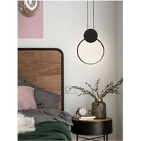 Trade Shop - LED HÄNGELAMPE 10 W MODERNES METALL SCHWARZES LICHT 3000K 6500K 4000K LP-01 - von TRADE SHOP TRAESIO
