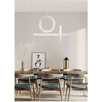 Trade Shop - LED-Kronleuchter 80W Pendelleuchte Kaltes Licht Natürlicher warmer Kristalleffekt LP-23B - von TRADE SHOP TRAESIO