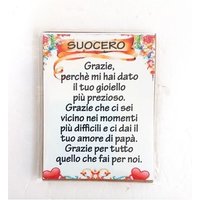 Trade Shop - MAGNET RECHTECKIG MAGNET GESCHENKIDEE PHRASEN WIDMUNG SCHWIEGERVATER - Trade Shop - MAGNET RECHTECKIG MAGNET GESCHENKIDEE PHRASEN WIDMUNG SCHWIEGERVATER - von TRADE SHOP TRAESIO