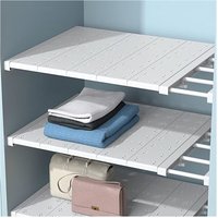 Trade Shop - MENSOLA SCAFFALE ESPANDIBILE PER ARMADIO CUCINA BAGNO LARGHEZZA 24CM REGOLABILE 48-80CM - von TRADE SHOP TRAESIO