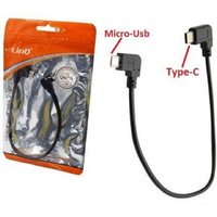 Trade Shop - MICRO-USB-STECKER AUF TYP-C-STECKER ABGEWINKELTES HANDY-ADAPTERKABEL KL-9238 - Trade Shop - MICRO-USB-STECKER AUF TYP-C-STECKER ABGEWINKELTES HANDY-ADAPTERKABEL KL-9238 - von TRADE SHOP TRAESIO