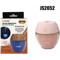 Trade Shop - MINI-DUFT-DIFFUSOR LUFTBEFEUCHTER MIT NACHTLICHT 2,5W BÜRO JS2052 - von TRADE SHOP TRAESIO