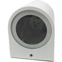 Trade Shop - MODERNE AUSSENWANDLEUCHTE GARTENLAMPE SPOTLIGHT GU10 IP65 ES53 - Weiß von TRADE SHOP TRAESIO