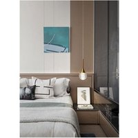 Trade Shop - MODERNE LED KRONLEUCHTER 5 W KUGELLAMPE GOLDENE PENDELLEUCHTE 3000K 4000K 6000K - von TRADE SHOP TRAESIO