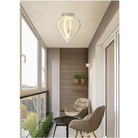 Trade Shop - DECKENLEUCHTE 2 HERZEN PENDELLEUCHTE 6500K 4000K 3000K PN-01B - von TRADE SHOP TRAESIO