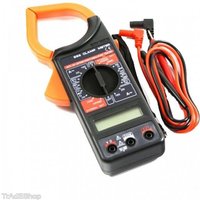 Trade Shop - MULTIMETER STROMZANGENPRÜFGERÄT DIGITALES ZANGENMESSGERÄT - von TRADE SHOP TRAESIO