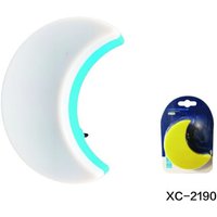 Trade Shop - Mondform LED-Nachtlicht weißes Licht Lampe Flur Schlafzimmer DT-2190 - Trade Shop - Mondform LED-Nachtlicht weißes Licht Lampe Flur Schlafzimmer DT-2190 - von TRADE SHOP TRAESIO