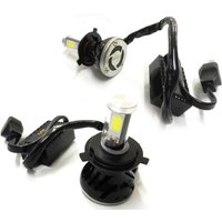 Trade Shop - PAAR ERSATZSCHEINWERFERLAMPEN FÜR AUTOS 4 LED 8S H4 HOHE HELLIGKEIT KALTWEISS - Trade Shop - PAAR ERSATZSCHEINWERFERLAMPEN FÜR AUTOS 4 LED 8S H4 HOHE HELLIGKEIT KALTWEISS - von TRADE SHOP TRAESIO