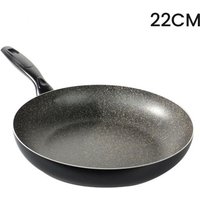 Trade Shop - PADELLA ANTIADERENTE ANTIGRAFFIO PRATICA VELOCE RESISTENTE A 7 STRATI CUCINA DA Ø18 A 32CM - -durchmesser 22cm - von TRADE SHOP TRAESIO