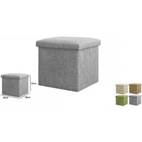 Trade Shop - POUF POUF POUF GEPOLSTERTER BEHÄLTER MIT STOFFSITZ 38 X 38 X 35CM 69587 - Trade Shop - POUF POUF POUF GEPOLSTERTER BEHÄLTER MIT STOFFSITZ 38 X 38 X 35CM 69587 - von TRADE SHOP TRAESIO