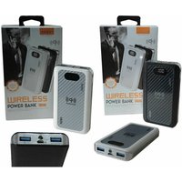 Trade Shop - POWER BANK 4 IN 1 KABELLOSES LADEGERÄT QI LED 12000 MAH BATTERIE-LADEGERÄT - Trade Shop - POWER BANK 4 IN 1 KABELLOSES LADEGERÄT QI LED 12000 MAH BATTERIE-LADEGERÄT - von TRADE SHOP TRAESIO
