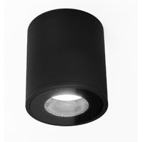 Trade Shop - PUNKTSTRAHLER DECKENLAMPE GU10 FASSUNG RUND OUTDOOR LED WASSERDICHT - Schwarz Trade Shop - PUNKTSTRAHLER DECKENLAMPE GU10 FASSUNG RUND OUTDOOR LED WASSERDICHT - Schwarz von TRADE SHOP TRAESIO