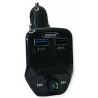 Trade Shop - Q-C66 DRAHTLOSER FREISPRECH-FM-TRANSMITTER FÜRS AUTO, DUAL-USB-MUSIK-LADEGERÄT - Trade Shop - Q-C66 DRAHTLOSER FREISPRECH-FM-TRANSMITTER FÜRS AUTO, DUAL-USB-MUSIK-LADEGERÄT - von TRADE SHOP TRAESIO