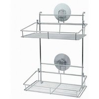 Trade Shop - RECHTECKIGES ABLAGEFACH 2 FÄCHER ZUR WANDMONTAGE MIT DOPPELSEITIGEM KLEBEBAND 79848 - Trade Shop - RECHTECKIGES ABLAGEFACH 2 FÄCHER ZUR WANDMONTAGE MIT DOPPELSEITIGEM KLEBEBAND 79848 - von TRADE SHOP TRAESIO
