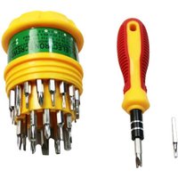 Trade Shop - SET MIT 31 AUSTAUSCHBAREN PRÄZISIONS-TORX-SCHRAUBENDREHERN FÜR PC-UHREN - Trade Shop - SET MIT 31 AUSTAUSCHBAREN PRÄZISIONS-TORX-SCHRAUBENDREHERN FÜR PC-UHREN - von TRADE SHOP TRAESIO