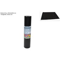 Trade Shop - SET 20 STÜCK PLATZSETS TNT ROLL TISCHDECKEN 30 X 40 CM SCHWARZ - von TRADE SHOP TRAESIO