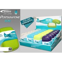 Trade Shop - SET 24 STÜCK SEIFENSCHALE BOB KUNSTSTOFFBEHÄLTER FARBIG - von TRADE SHOP TRAESIO