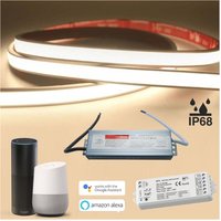 Trade Shop - SMART LED STRIP KIT IP68 COB NEON FLEX DIMMBAR 24V WIFI SPRACHSTEUEREINHEIT - Trade Shop - SMART LED STRIP KIT IP68 COB NEON FLEX DIMMBAR 24V WIFI SPRACHSTEUEREINHEIT - von TRADE SHOP TRAESIO