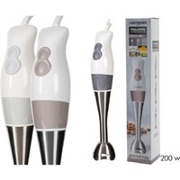 Trade Shop - STABMIXER MIX PLUS 2 GESCHWINDIGKEITEN 200W PULSFUNKTION STAHLKLINGEN - von TRADE SHOP TRAESIO