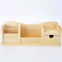 Trade Shop - STIFTHALTER 5 FÄCHER HOLZSCHUBLADE RF63813 ORGANISER 28X8X7CM - Trade Shop - STIFTHALTER 5 FÄCHER HOLZSCHUBLADE RF63813 ORGANISER 28X8X7CM - von TRADE SHOP TRAESIO