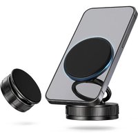 Trade Shop - SUPPORTO AUTO MAGNETICO SMARTPHONE CON VENTOSA ASPIRA MAGSAFE CERCHIO GIREVOLE ROTAZIONE - Trade Shop - SUPPORTO AUTO MAGNETICO SMARTPHONE CON VENTOSA ASPIRA MAGSAFE CERCHIO GIREVOLE ROTAZIONE - von TRADE SHOP TRAESIO