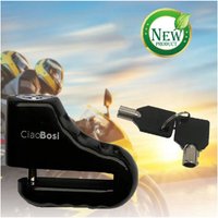 Trade Shop - Scheibenschloss, Vorhängeschloss mit akustischem Alarm, Diebstahlschutz für Motorräder, CX-9567 - von TRADE SHOP TRAESIO