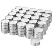 Trade Shop Traesio - Trade Shop - 100 teelichter aus paraffin umschlag kerze - von TRADE SHOP TRAESIO