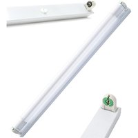 Trade Shop Traesio - Trade Shop - 10er Set Deckenleuchten Deckenleuchten Wandmontage für led Neonröhren - -120cm - Trade Shop Traesio - Trade Shop - 10er Set Deckenleuchten Deckenleuchten Wandmontage für led Neonröhren - -120cm - von TRADE SHOP TRAESIO