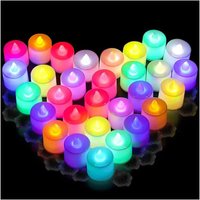 Trade Shop Traesio - Trade Shop - 12pcs led-kerze rgb lampe wechselt multicolor licht Batterie enthalten - Trade Shop Traesio - Trade Shop - 12pcs led-kerze rgb lampe wechselt multicolor licht Batterie enthalten - von TRADE SHOP TRAESIO