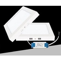 Trade Shop Traesio - Trade Shop - plafoniera pannello led quadrato 18 watt cct three coloration von light P225B-Q3C - von TRADE SHOP TRAESIO