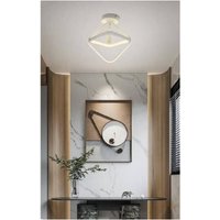 Trade Shop Traesio - Trade Shop - led Kronleuchter 25W Rauten Deckenleuchte Pendelleuchte Deckenleuchte 4000K 3000K 6500K PN-03B - von TRADE SHOP TRAESIO