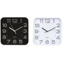 Trade Shop Traesio - Trade Shop - 30 cm analoge quadratische Quarz-Wanduhr für Zuhause und Büro, 196872 - Trade Shop Traesio - Trade Shop - 30 cm analoge quadratische Quarz-Wanduhr für Zuhause und Büro, 196872 - von TRADE SHOP TRAESIO