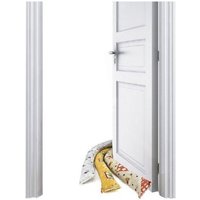 Trade Shop Traesio - Trade Shop - 3er Set farbige Zugluftstopper für Türen und Fenster 130 cm Winddichter Kälteschutz - von TRADE SHOP TRAESIO