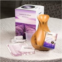 Trade Shop Traesio - Trade Shop - 400ML ultraschall luftbefeuchter aroma diffusor 7 farben geführt aromatherapie - von TRADE SHOP TRAESIO