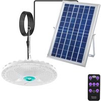 Trade Shop Traesio - Trade Shop - 400WATT deckenleuchte pendelleuchte mit solarpanel 236 leds 1300LM - von TRADE SHOP TRAESIO