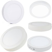 Trade Shop Traesio - Trade Shop - Deckenstrahler Rund led Strahler 6-12-18-24 Watt Kalt Warm - Rund von TRADE SHOP TRAESIO