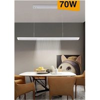 Trade Shop Traesio - Trade Shop - 70W led pendelleuchte dimmbar 3 lichtfarben B80-3C - Weiß Trade Shop Traesio - Trade Shop - 70W led pendelleuchte dimmbar 3 lichtfarben B80-3C - Weiß von TRADE SHOP TRAESIO