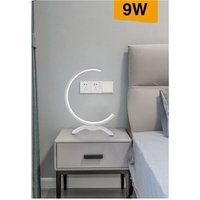 Trade Shop - lume led 9W tischlampe stilisierter lampenschirm weisses licht 3000K 6500K 4000K D30 - Trade Shop - lume led 9W tischlampe stilisierter lampenschirm weisses licht 3000K 6500K 4000K D30 - von TRADE SHOP TRAESIO