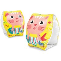 Trade Shop Traesio - Trade Shop - Aufblasbare Armlehnen mit fröhlichem Kätzchen-Print, 20 x 15 cm, für Kinder, Pool, Meer, 56665 - Trade Shop Traesio - Trade Shop - Aufblasbare Armlehnen mit fröhlichem Kätzchen-Print, 20 x 15 cm, für Kinder, Pool, Meer, 56665 - von TRADE SHOP TRAESIO