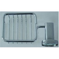 Trade Shop Traesio - Trade Shop - Badezimmer Dusche Regal Seifenhalter rechteckig Wandmontage 52430A - von TRADE SHOP TRAESIO