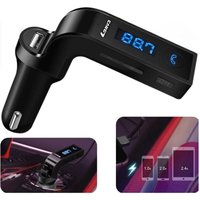 Trade Shop Traesio - Trade Shop - CARG7 Autobatterie-Ladegerät Bluetooth-Sender usb TF-Karte Android iOS Tablet - von TRADE SHOP TRAESIO