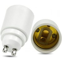 Trade Shop Traesio - Trade Shop - lampenfassung konverter adapter reduzierung der lampenfassung von GU10 auf E27 licht - von TRADE SHOP TRAESIO